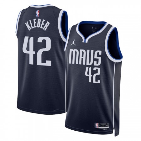 Camiseta Hombre Dallas Mavericks Maximilian Kleber 42 2022-23 Jordan Statement Edition Navy Swingman